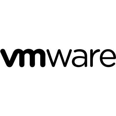 Bold black text reads "vmware" against a plain white background.