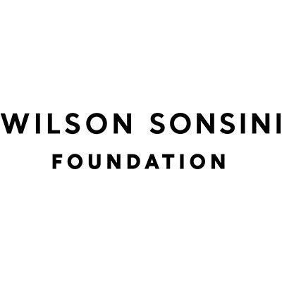 Text reading "WILSON SONSINI FOUNDATION" in bold, black capital letters, centered on a white background.