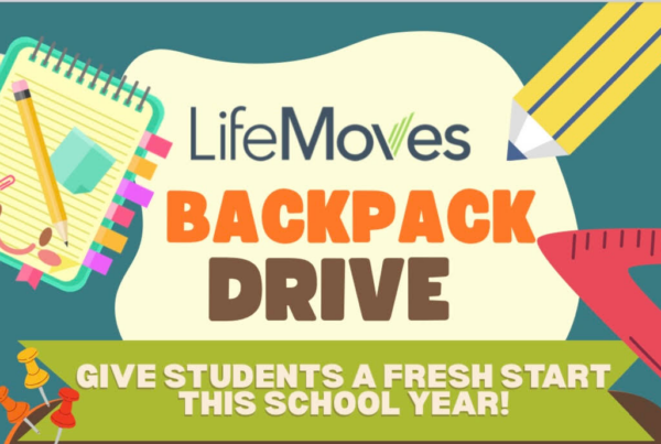 LifeMoves School Backpack Drive